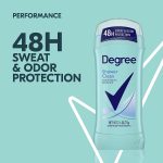 Degree Advanced Antiperspirant Deodorant Shower Clean, Pack of 6, 72-Hour Sweat & Odor Protection Antiperspirant for Women with MotionSense Technology 2.6 oz - Image 4